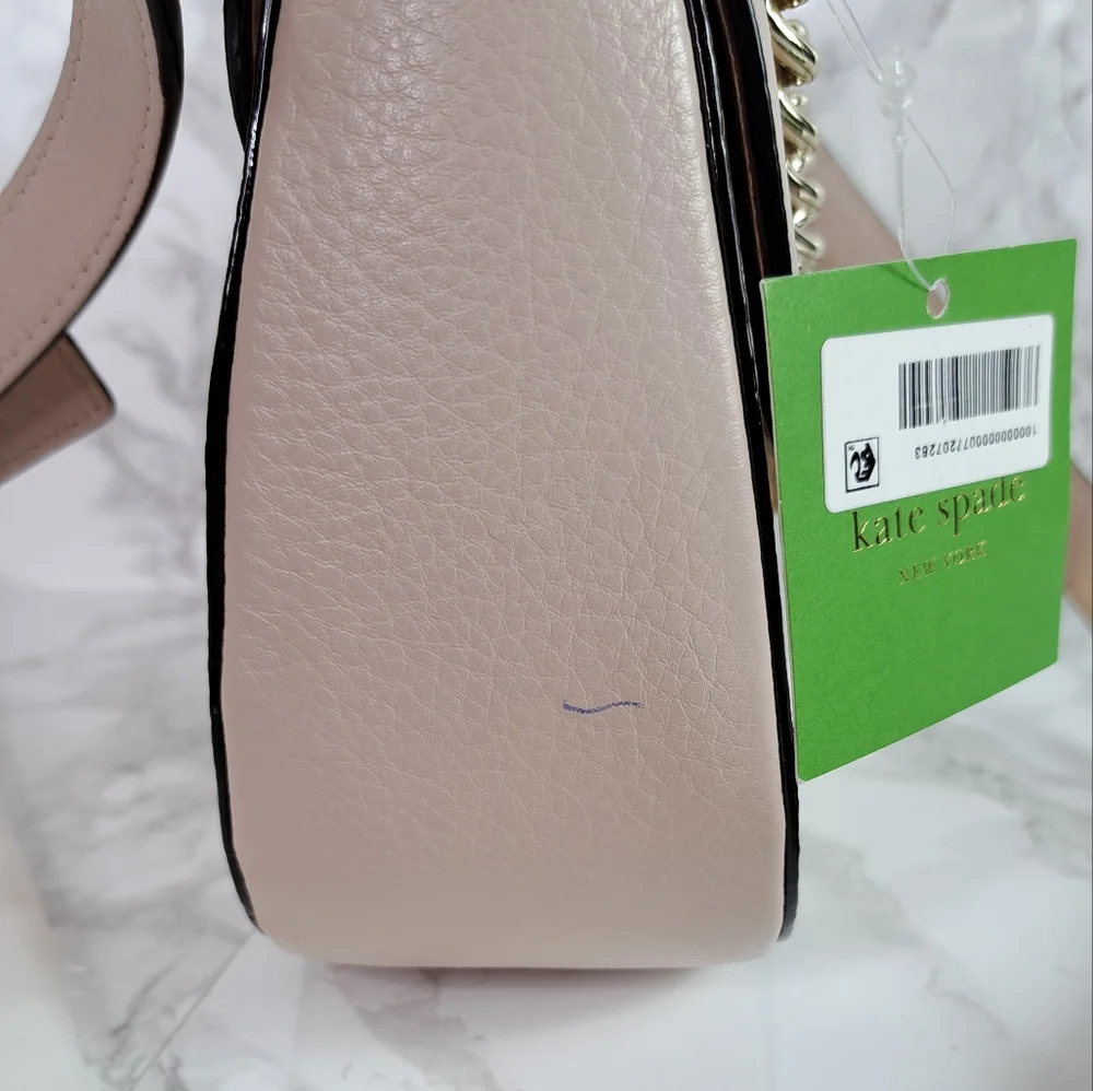 Kate Spade New York Greenwood Place Rita Bag in Tusk and Gold